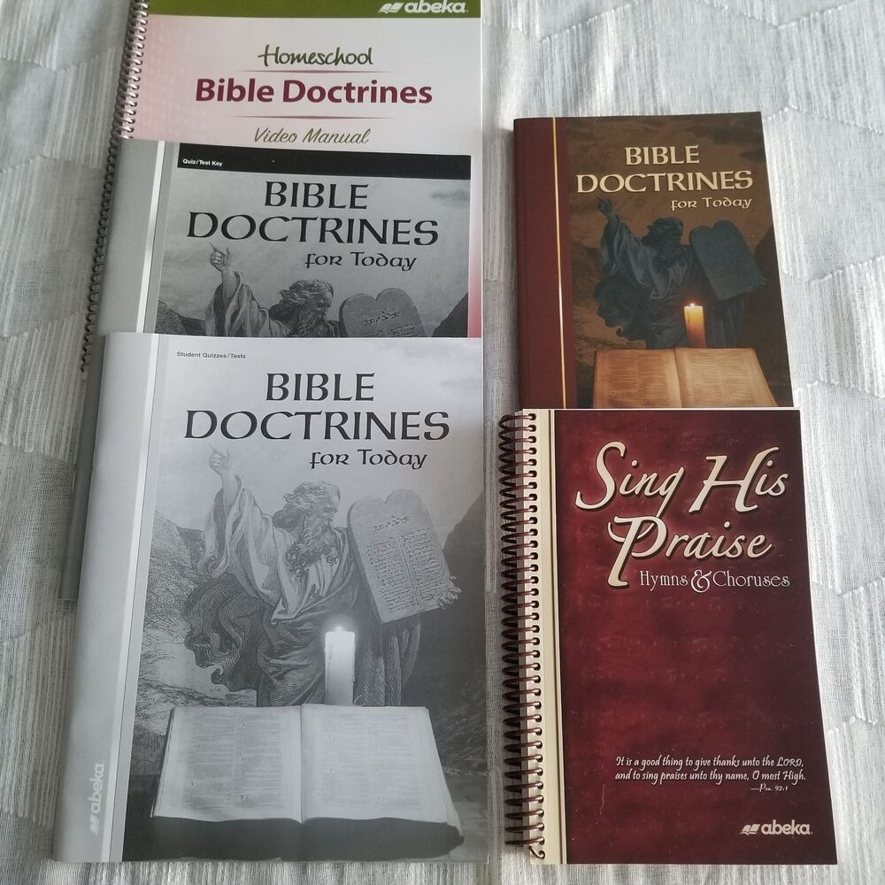 Abeka Bible Bundle Books Grade 10 NEW NWT